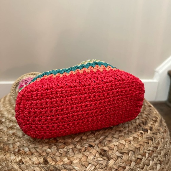 The SAK Rainbow Crochet Mini Tote - Picture 5 of 11